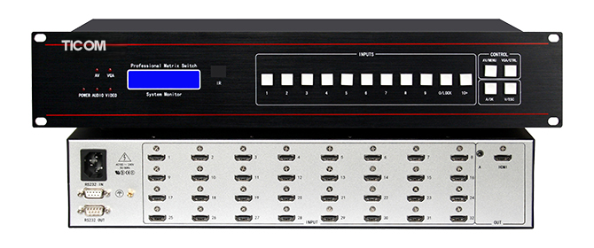 HDMI+A切換器32進1出MAX3201AHD